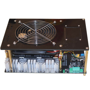 3000W Induction Heater Kit with 60mm Heating Coil, 2.4" Color Screen, Built-in Power Meter and Protection