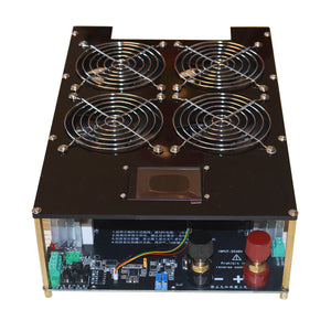5000W Induction Heater Kit with 4-Fan Mainboard, Heating Coil, Water Pump, and 12V 2A Power Supply