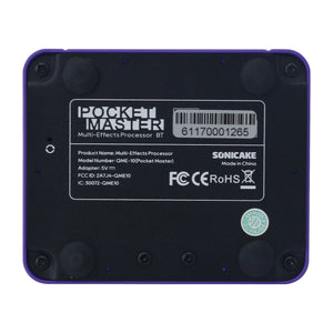 Sonicake Pocket Master Electric Guitar Comprehensive Multi-Effects Processor Bluetooth with Over 100 Effects
