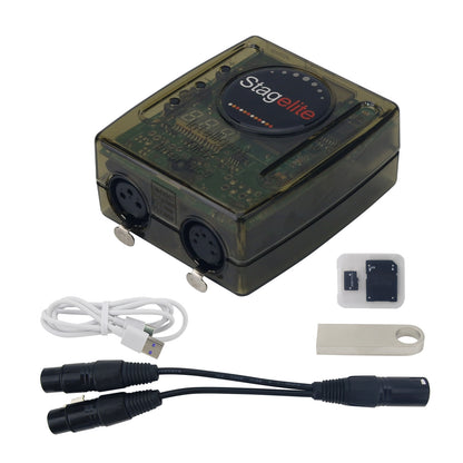 DVC4 GZM 2020 Set 1536-Channel DMX Interface China-made DMX USB Controller + 256M TF Card