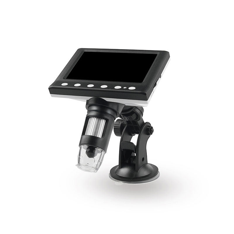 DM7C-B1 50-1000X Digital Zooming Microscope 1-Million Pixel Industrial Electronic Microscope with 4.3-inch Screen