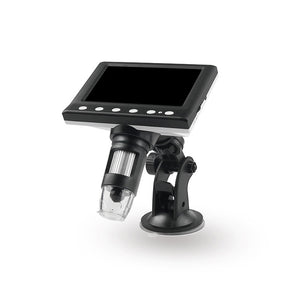 DM7C-B1 50-1000X Digital Zooming Microscope 1-Million Pixel Industrial Electronic Microscope with 4.3-inch Screen