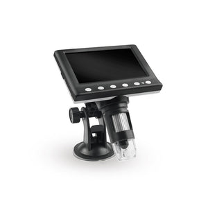 DM7C-B1 50-1000X Digital Zooming Microscope 1-Million Pixel Industrial Electronic Microscope with 4.3-inch Screen