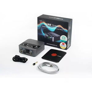 ICON 2NanoS USB Audio Interface 2-In 2-Out Compact Live Sound Card w/ 1.3" Color Display Level Meter