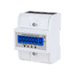 LYD5886 3-Phase 4-Wire 4P 5–100A Mini Energy Meter Digital Electric Meter for 35mm DIN Rail Mount