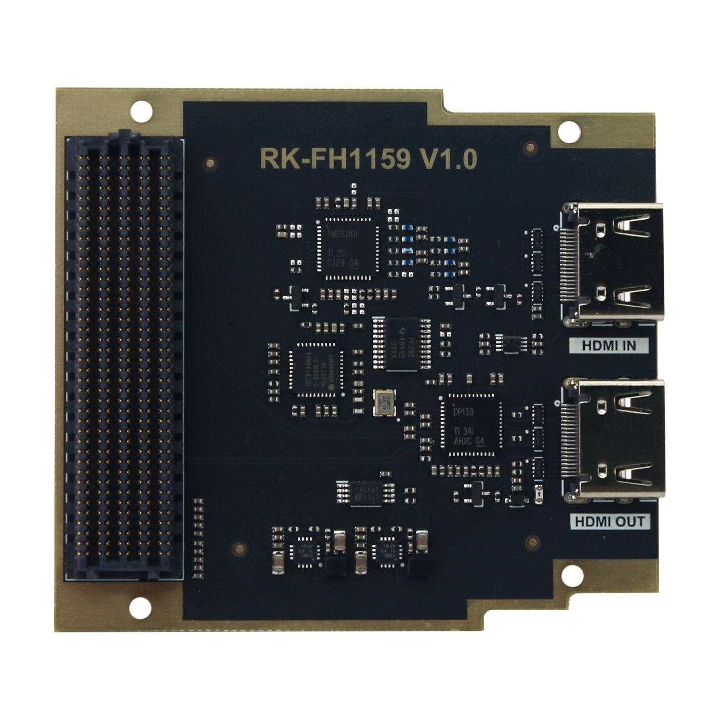 RK-FH1159 V1.0 4K HDMI-compatible Video Input and Output Module HPC FMC Sub Card Development Board for FPGA