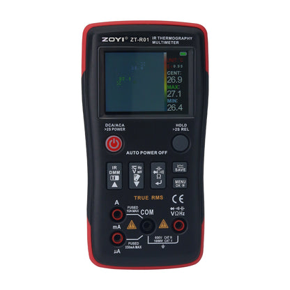 ZOYI ZT-R01 2-IN-1 IR Thermal Imager Professional Digital Multimeter with 2.4" IPS Color Screen + Hard Storage Bag