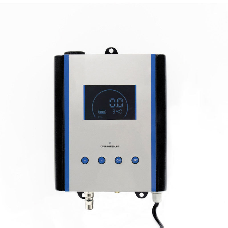 DP-Q04 220V Wall-mount Automatic Intelligent Tire Inflator 1-100Psi for Motorcycles/Cars/Medium Buses
