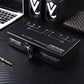 B072 3-IN 1-OUT Audio Switch Fully Balanced XLR Audio Source Signal Selector Passive Stereo Selector