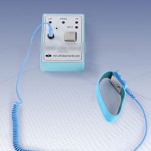 SL-035 ESD Wrist Strap Tester Wall-Mountable Anti-Static Wrist Strap Tester with 750KΩ–10MΩ Range
