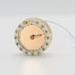 U87 Condenser Mic Capsule 34mm Pure Gold Diaphragm -36±2dB Sensitivity for Live Streaming &amp; Recording