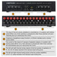 B075 4-IN 4-OUT Power Amplifier Speaker Switcher 300W Lossless Speaker Switch Distributor