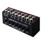 B080 6-IN 2-OUT Audio Switcher RCA Stereo Signal Source Selection Switcher Plug and Play L/R Simultaneous Switch