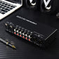 B081 6-IN 3-OUT Audio Switcher XLR RCA Stereo Signal Source Selection Switcher Plug and Play L/R Simultaneous Switch