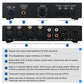 B082 3-IN 3-OUT Fully Balanced Audio Switcher XLR RCA Stereo Signal Source Selection Switcher Active Speaker Volume Adjuster
