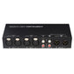B082 3-IN 3-OUT Fully Balanced Audio Switcher XLR RCA Stereo Signal Source Selection Switcher Active Speaker Volume Adjuster