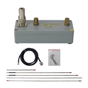 HamGeek HG-UV200 Walkie Talkie Antenna VHF UHF Antenna Dual Band SLIM JIM Antenna of 9DB High Gain