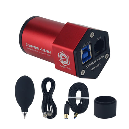 Player One Ceres 462M 2.1MP Mono Camera IMX462 136FPS Guiding Camera for Guiding &amp; Planetary Imaging