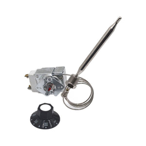 ARB-33-204Q Fryer Thermostat RX-1-36 Replacement 204°C 0.67A 5V DC (1/4" NPT 200°F-400°F) + Knob