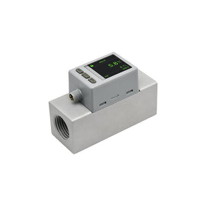 ASAIR AMS2000 Digital Gas Mass Flow Meter Thermal Mass Flow Meter 0-500L/min for Oxygen Air Nitrogen