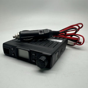 HamGeek CB-27 27MHz Mobile Radio AM/FM Transceiver with Handheld Microphone for Citizen Band