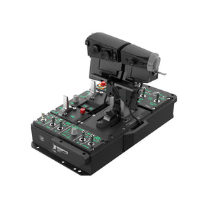 WINWING Orion2 StrikeAce EX Metal Throttle Base and Grip Flight Game Simulator Kit with Finger Lift