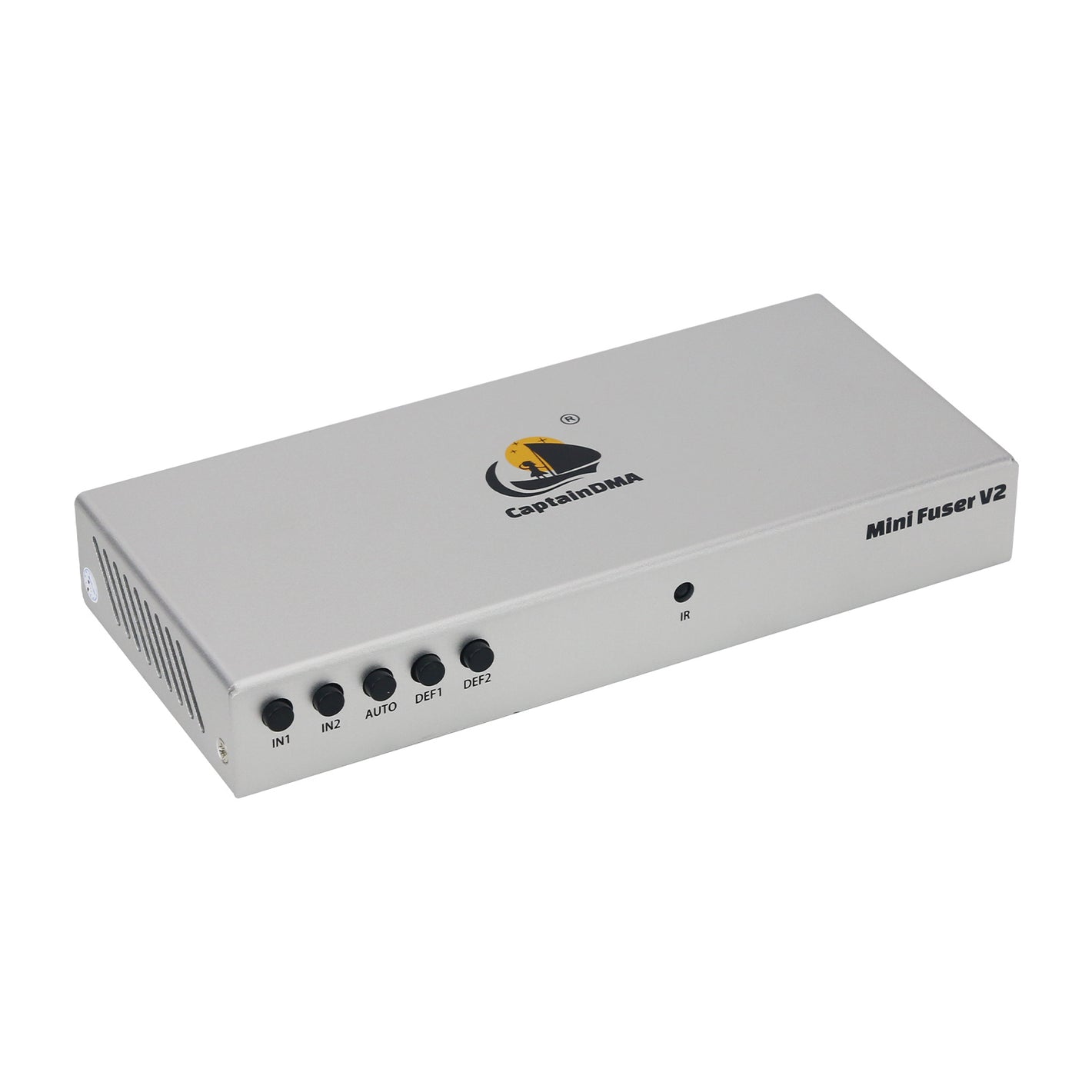 CapDMA Video Overlay Box 2K-144Hz/1K-240Hz Adaptive DMA Fuser DP + HDMI-compatible Output