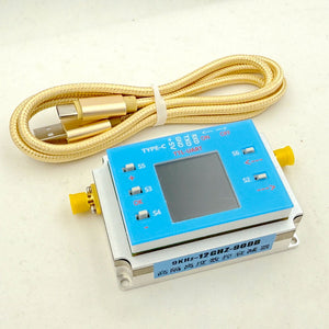 9K-12GHz High Isolation Degree Digital Programmable Attenuator 1.3-inch TFT Screen with SMA Female Connector
