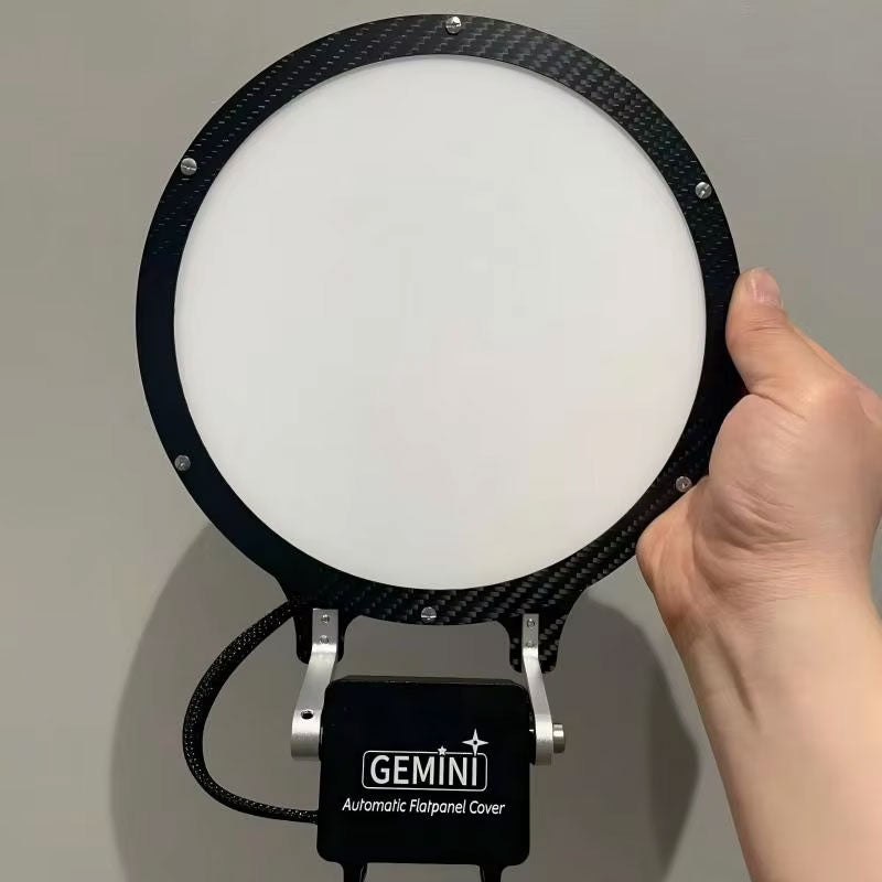 TeSeek Gemini 225mm Aperture Second Generation Astronomical Electric Flat Panel ASCOM Driving Carbon Fiber Electric Lens Cover