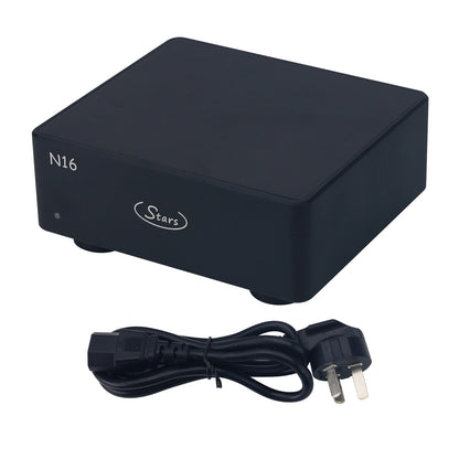 Ustars Audio N16 Ethernet Switch 3 Port Switch Hifi Audio Switch Supports External 10MHz Clock