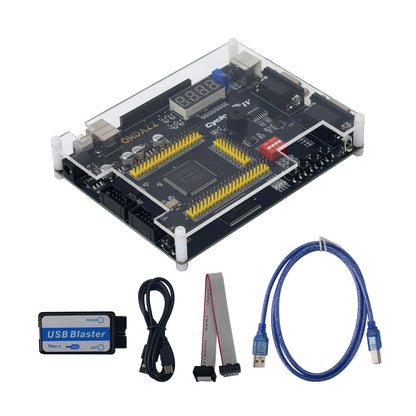 USB Blaster Programmer with FPGA Development Board (EP4CE10) and Flat Cable for Programming
