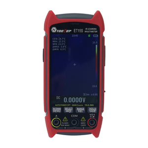 TOOLTOP ET15S Industrial Grade 4 1/2 Digit Thermal Imaging Multimeter with 3.5" IPS LCD, Optional Macro Lens