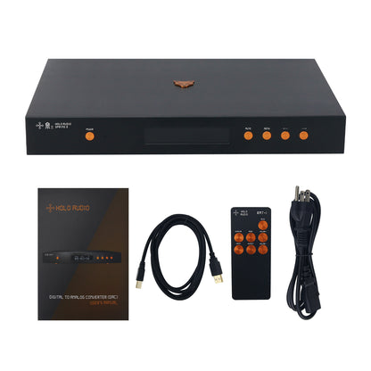 HOLO Audio Spring 3 R2R DAC 40W Audio Decoder (L3 with Enhanced USB Module and Upgraded Fuse)