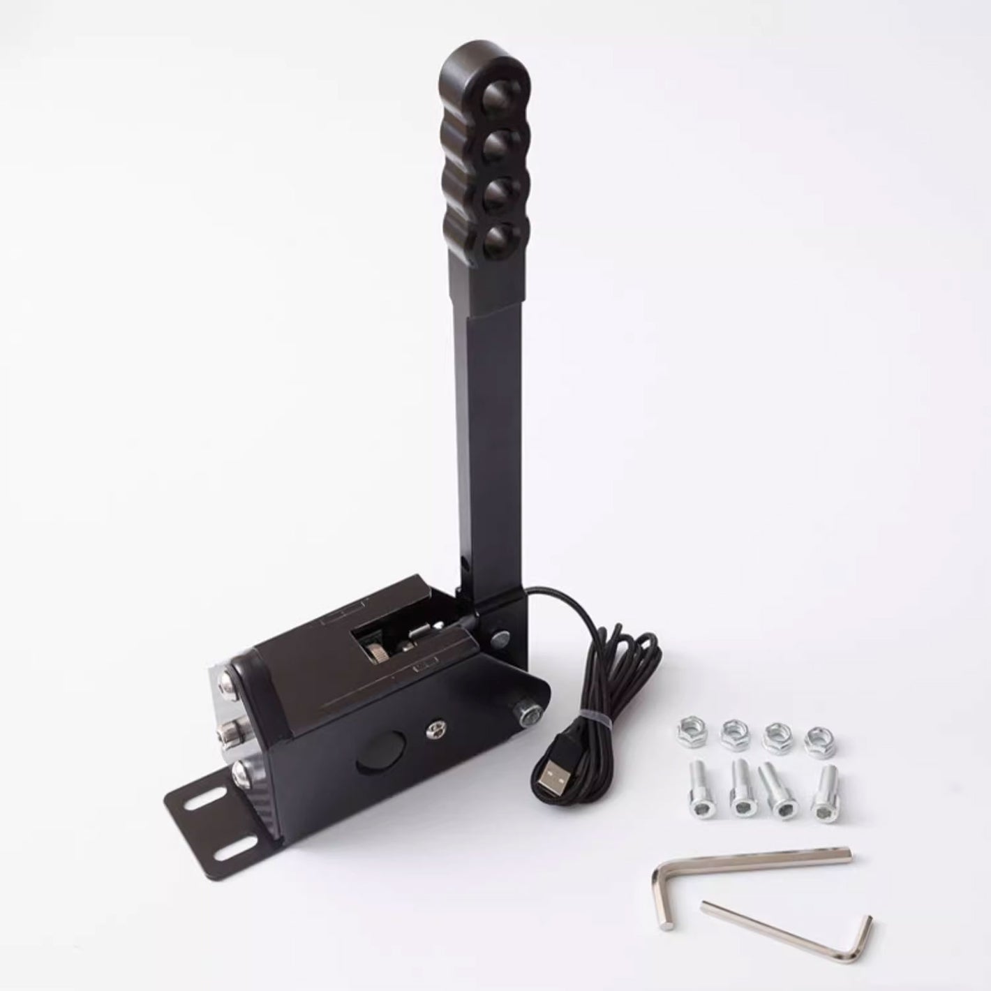 Simplayer HB05 USB Handbrake Linear/Button Dual Mode Control Game Simulation Handbrake Compatible with G29/T300GT