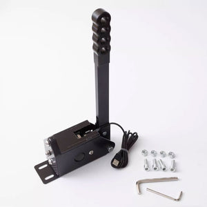 HB05 USB Handbrake Linear/Button Dual Mode Control Game Simulation Handbrake Compatible with G29/T300GT