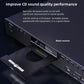 AirDance Black HD-1500S Full HD DVD Player Bluetooth5.2 USB Lossless CD Player Support 1080P HD Output