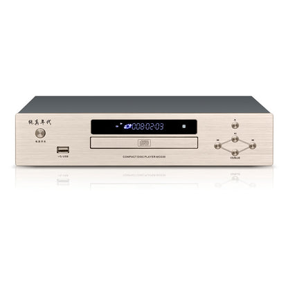 Rose-gold MCD30 Professional CD Player NE5532 Op Amp Bluetooth5.0 2-Channel Lossless HiFi CD Player