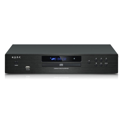 Classic Black E25 Professional CD Player OPA2604 Op Amp Bluetooth5.0 2-Channel Lossless HiFi CD Player