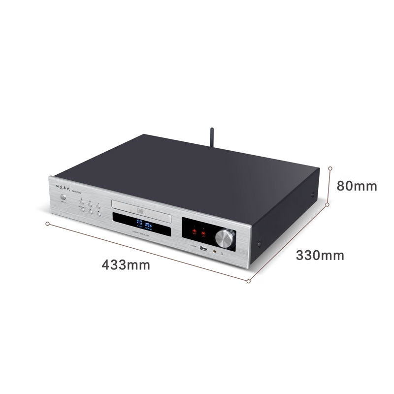 Silvery MH-D112 HiFi Lossless CD Player Bluetooth5.2 6*1N Electronic Tube Headphone Amplifier Output