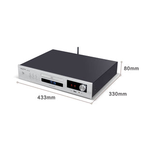 Silvery MH-D112 HiFi Lossless CD Player Bluetooth5.2 6*1N Electronic Tube Headphone Amplifier Output