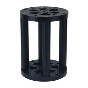 TeSeek MT-Max 200mm (7.9") Heavy-Duty EQ Mount Pier Extension (Black/Silver) for iOptron CEM60 and CEM70