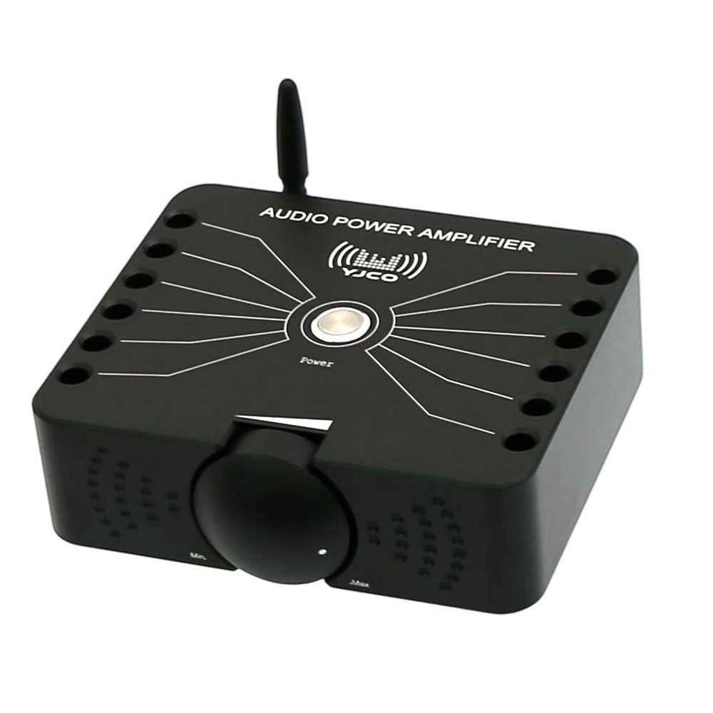 D300 TPA3255 Dual Channel HiFi Power Amplifier 300Wx2 High Power Bluetooth5.4 Decoding LDAC with Power Adapter