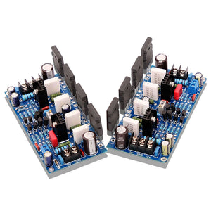AB200 Mono 200W High Power HiFi Power Amplifier Board 1943+5200 Pair Tube Amplifier Module for 0W-300W Speakers