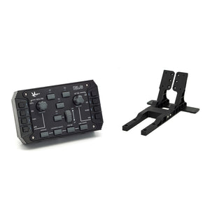VKBSIM Front Switchboard Module – General Aviation VKB Flight Simulator GNX FSM-GA + MFH Holder