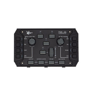 VKBSIM Front Switchboard Module – General Aviation VKB Flight Simulator GNX FSM-GA + MFH Holder