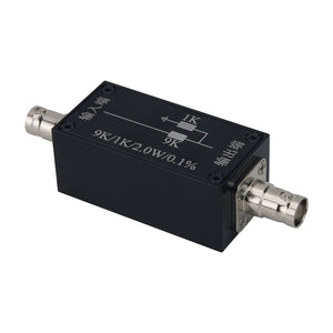 Resistor Box Resistance Box Voltage Divider Resistor Shielding Box with BNC Connectors 0.1% Accuracy