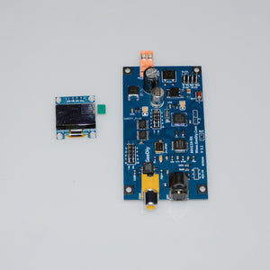 GeeDiy AK4118 Digital Receiver Board Coaxial Optical AES I2S/DSD Inputs AK4118-RX with 0.96" OLED