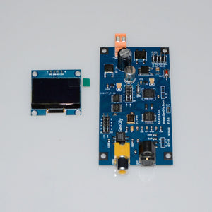 GeeDiy AK4118 Digital Receiver Board Coaxial Optical AES I2S/DSD Inputs AK4118-RX with 1.3" OLED
