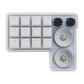 YYR4 Custom Mechanical Keyboard 12-Keypad Brown Switch with Lettering for Photo Editors Illustrators Designers