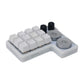 YYR4 Custom Mechanical Keyboard 12-Keypad Brown Switch with Lettering for Photo Editors Illustrators Designers